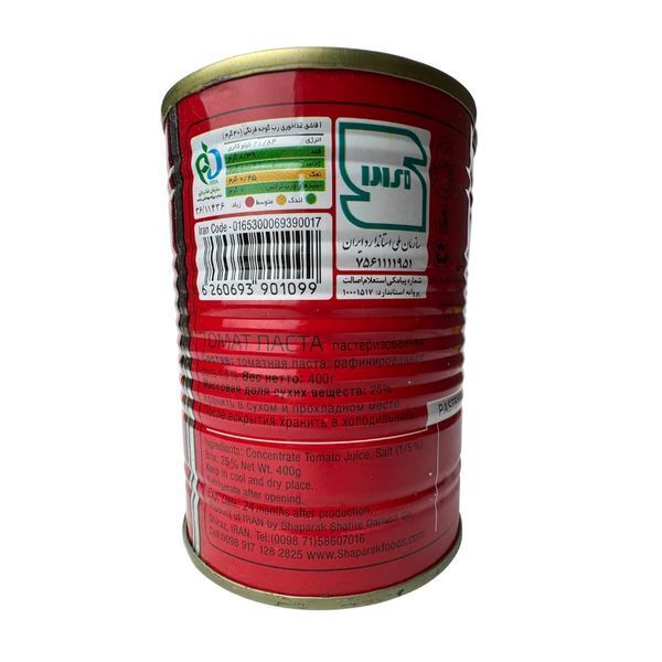 Томатная паста SHAPARAK натуральная 400 г купить
