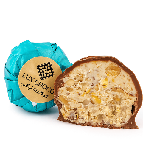Дубайские конфеты LUX CHOCO 3102 с миндалем, кешью и фисташкой 500 г