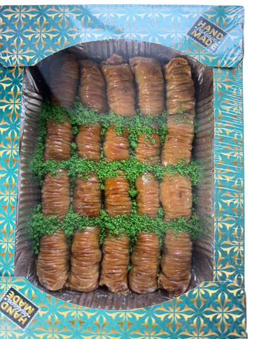 Пахлава с грецким орехом и фисташкой, 500г