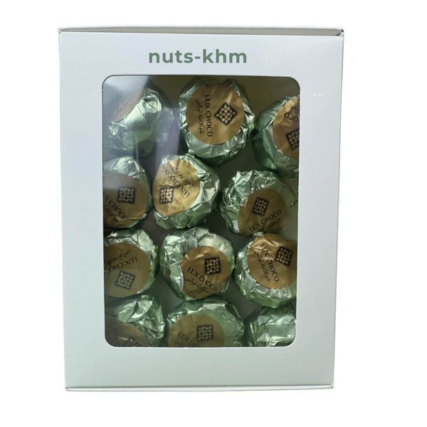 Дубайские конфеты LUX CHOCO 3118 с фисташкой и миндалем 500 г